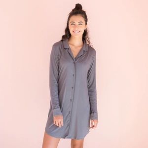 Faceplant Dreamwear Bamboo Boyfriend Night Shirt